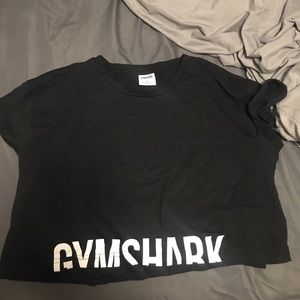 gymshark cropped tshirt